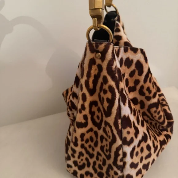 YSL Roady Sac Hobo Bag- Leopard - Picture 5 of 9